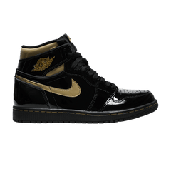 Air Jordan 1 Retro High OG Black Metallic Gold