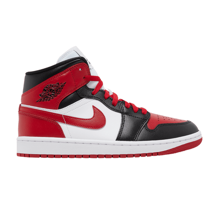 Wmns Air Jordan 1 Mid Alternate Bred Toe