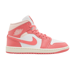 Wmns Air Jordan 1 Mid 'Strawberries and Cream'