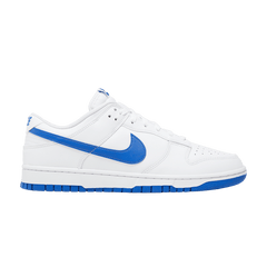 Dunk Low White Hyper Royal