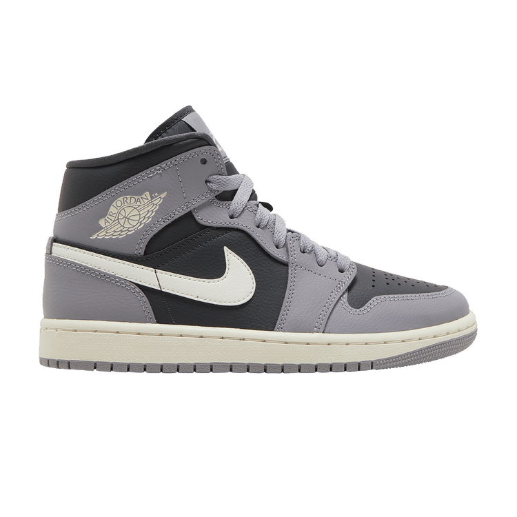 Air Jordan 1 Mid Cement Grey