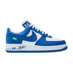Louis Vuitton x Nike Air Force 1 By Virgil Abloh Blue