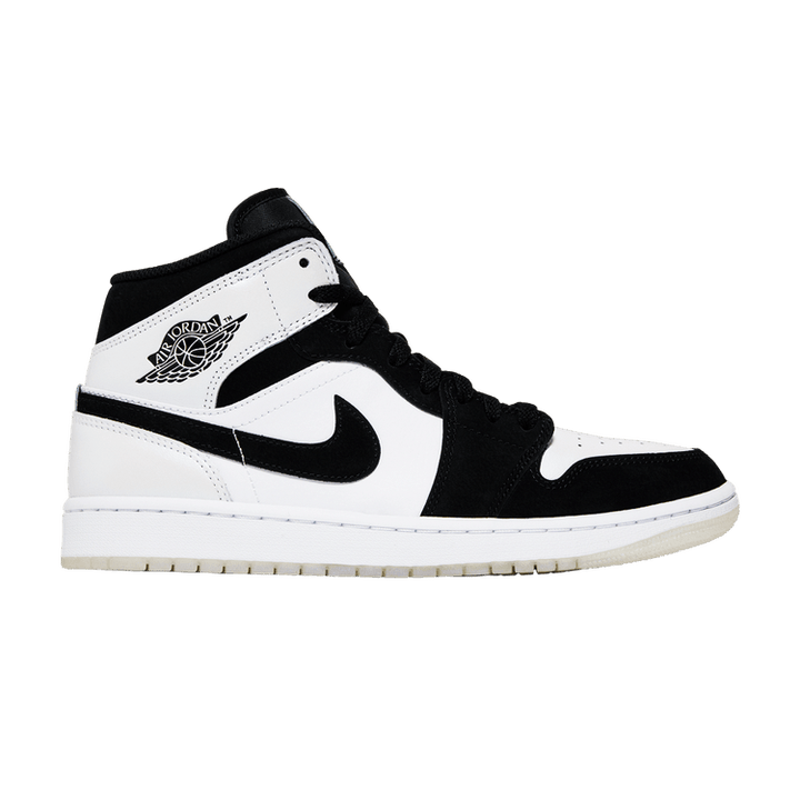 Air Jordan 1 Mid SE Black And White