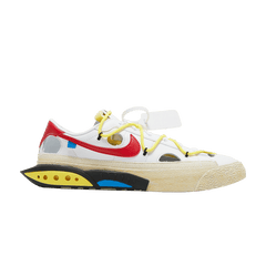 Off White x Nike Blazer Low White University Red