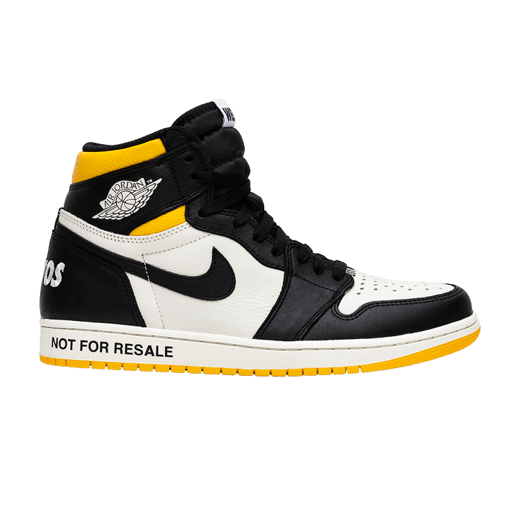 Air Jordan 1 Retro High Not For Resale Varsity Maize