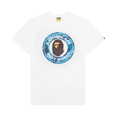BAPE Honeycomb Camo Busy Works T-Shirt - White