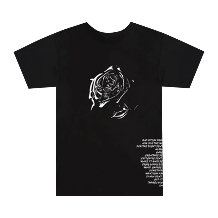 VLone x Pop Smoke Tracklist T-Shirt Black