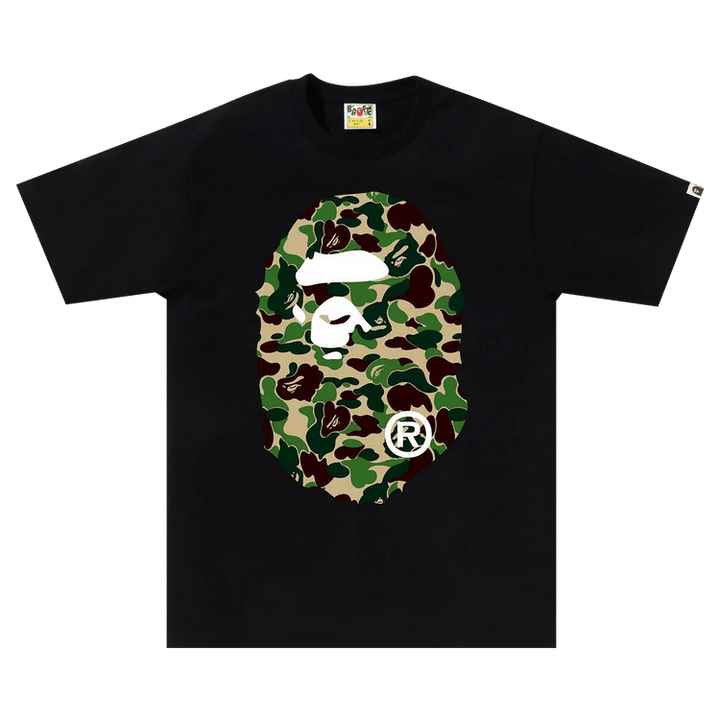 ABC CAMO BIG APE HEAD RELAXED T-Shirt BLACKGREEN