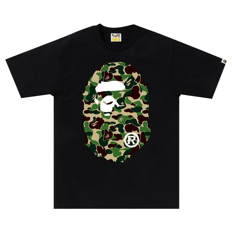 ABC CAMO BIG APE HEAD RELAXED T-Shirt BLACKGREEN