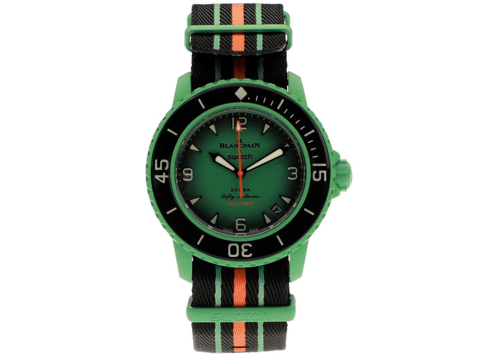 SWATCH X BLANCPAIN BIOCERAMIC SCUBA FIFTY FATHOMS INDIAN OCEAN