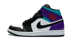 Air Jordan 1 Mid Concord True Red