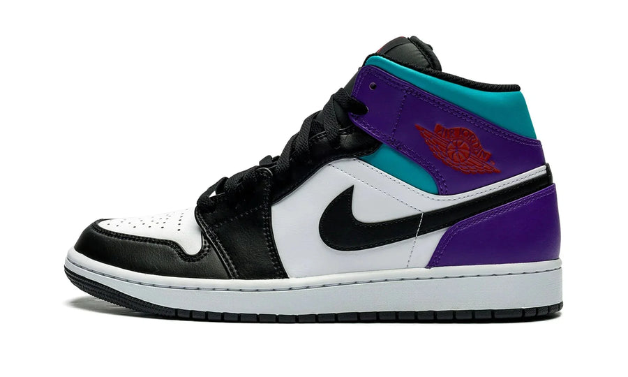 Air Jordan 1 Mid Concord True Red