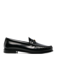 Triomphe Loafer in Polished Bull - Black