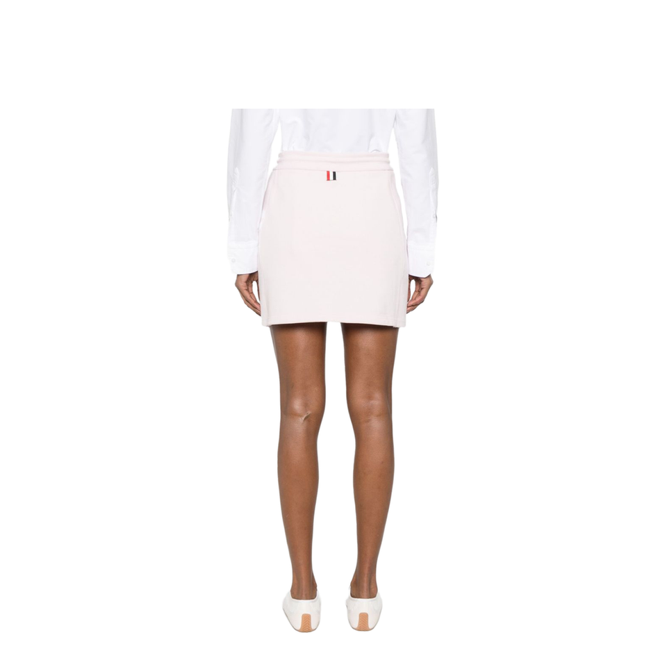 Classic 4-Bar Jersey Mini Skirt