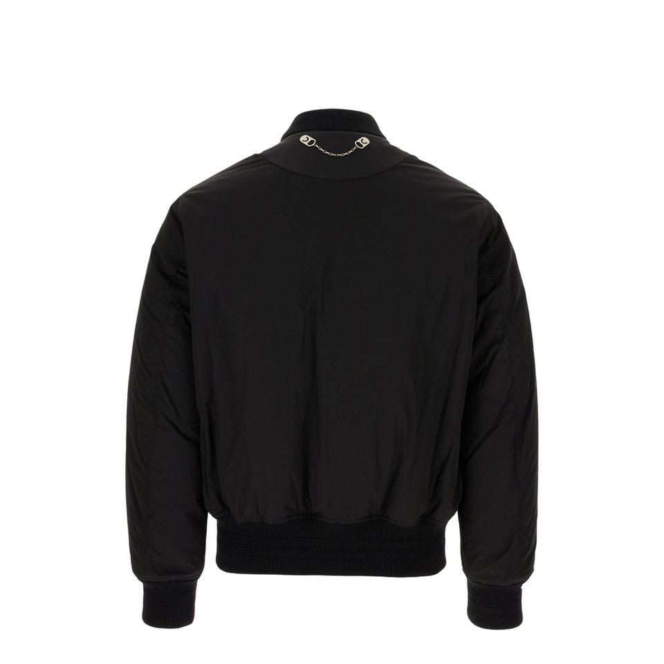 Bookish Chain Insideout Bomber Jacket