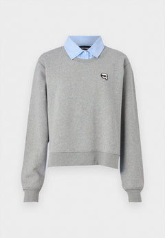 KARL LAGERFELD IKON - Sweatshirt - light grey melange