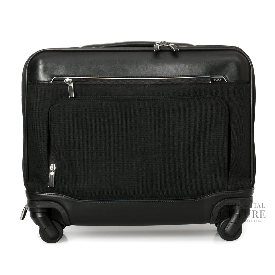 Tumi Alpha Compact 4 Wheeled Brief Black