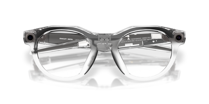 Oakley Meta Hstn Ai Performance Glasses Clear Frame