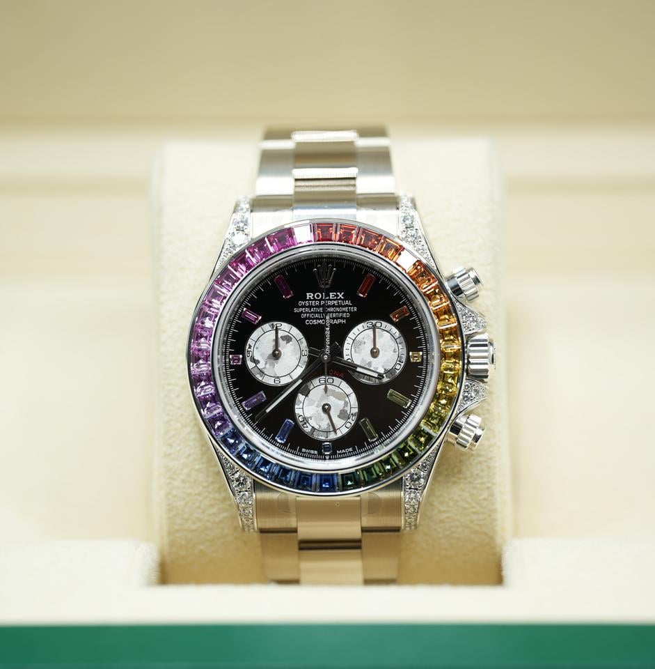 Rolex | Daytona | 126599RBOW | White gold | White gold | Automatic