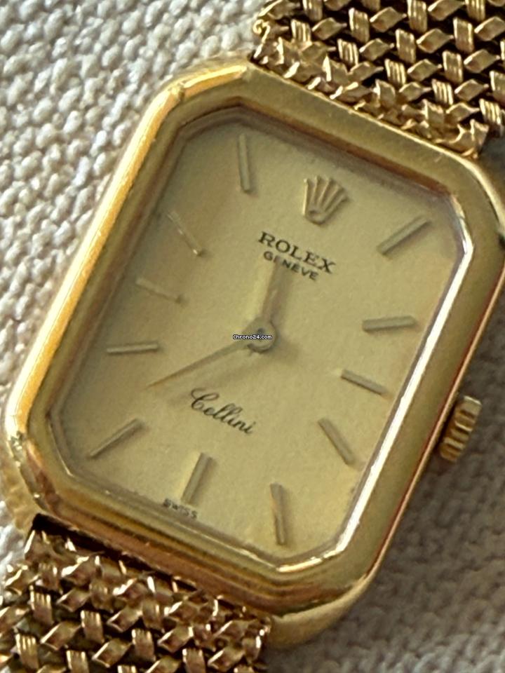 Rolex | Cellini | 4104 | Yellow gold | 23 mm | Yellow gold | Gold | Manual winding