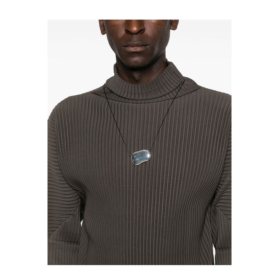 Plisse Knit Sweater