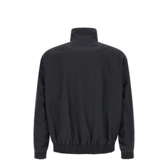 Arnica Motif Turtleneck Jacquard Jacket - Navy
