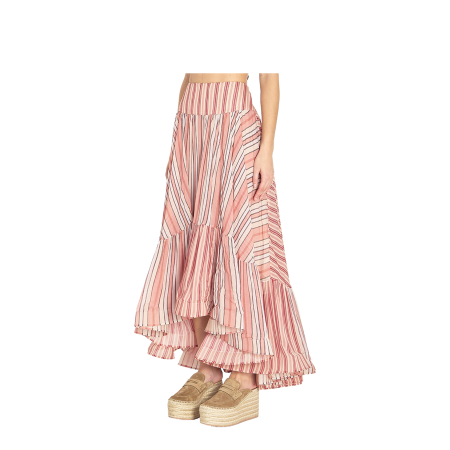 Bohémien Rebellion Midi Skirt