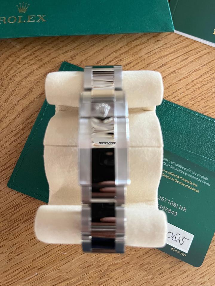 Rolex GMT Batman Full Set Neu und ungetragen
