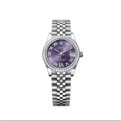 Rolex | Datejust | 278384RBR | Steel | 31 x 37 mm | Steel | Purple | Automatic