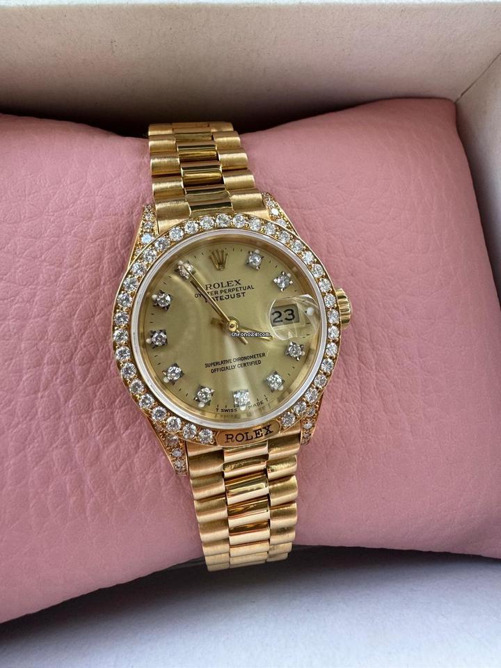 Rolex | Datejust | 69158 | 26 mm | Yellow gold | Automatic