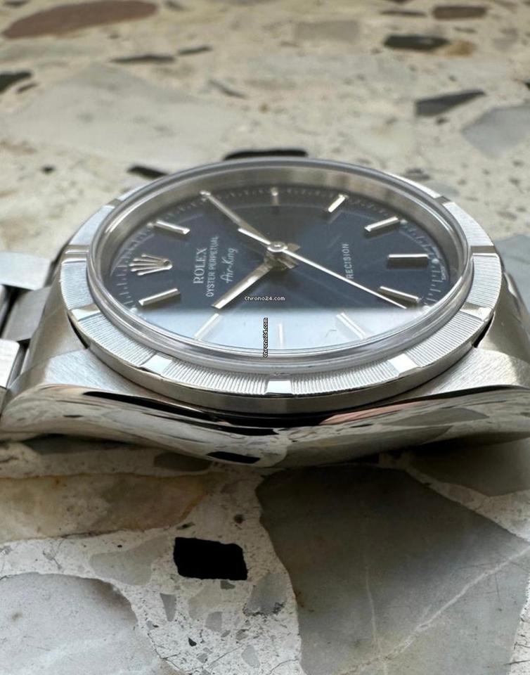 Rolex | Air King | 14010M | Steel | 34 mm | Steel | Blue | Automatic