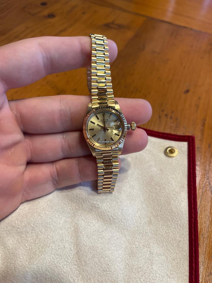 Rolex | Datejust | 6917 | Yellow gold | 26 mm | Yellow gold | Gold | Automatic