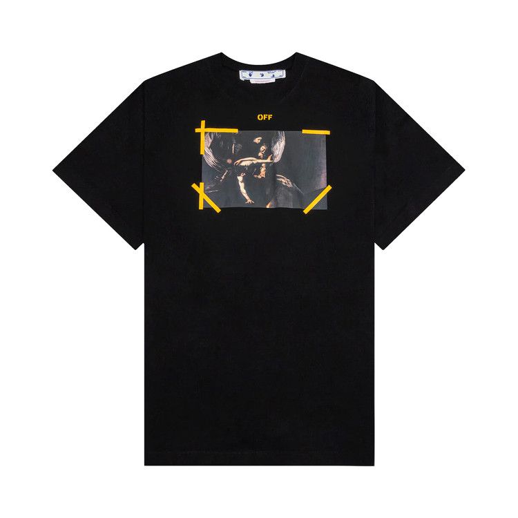 Off-White Diag ARR Carav Mercy Skat Black T-Shirt