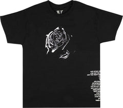 SHOOT FOR THE STARS AIM FOR THE MOON TRACKLIST TSHIRT BLACK