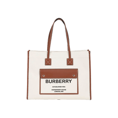Burberry Shopper Bag Natural/Tan