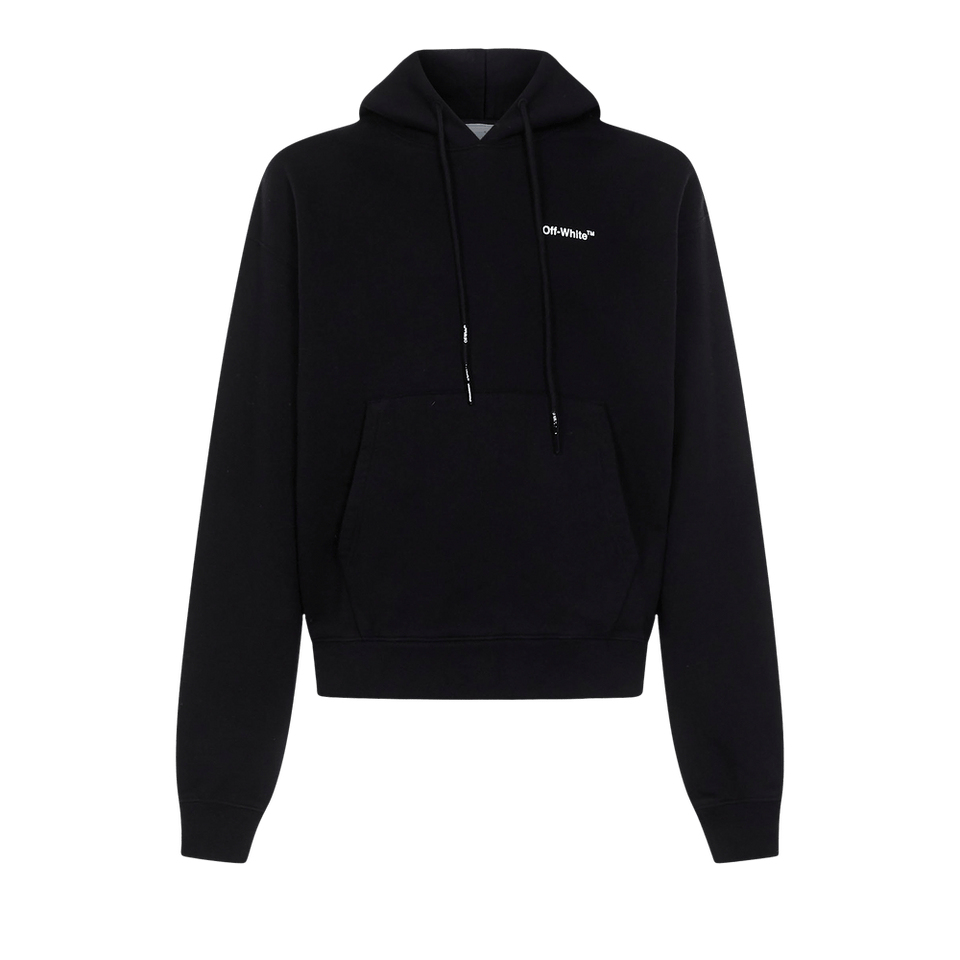Off-White Caravaggio Crowning Over Hoodie Black/White