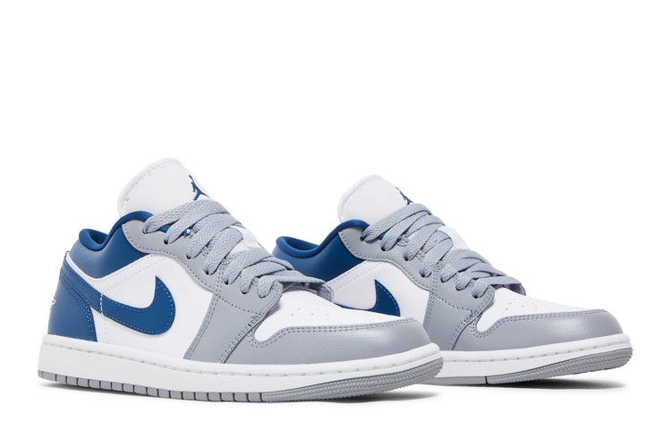 Air Jordan 1 Low Stealth French Blue White