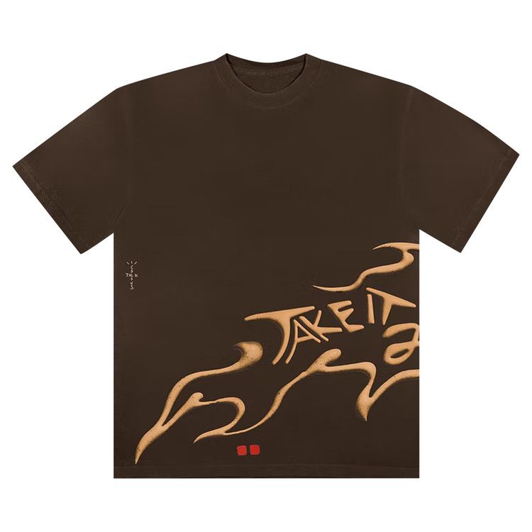 Travis Scott Cactus Jack 2 The Max T-Shirt Brown Size Small