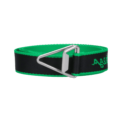 Bottega Veneta Triangle Slider 3cm Belt Black/Green