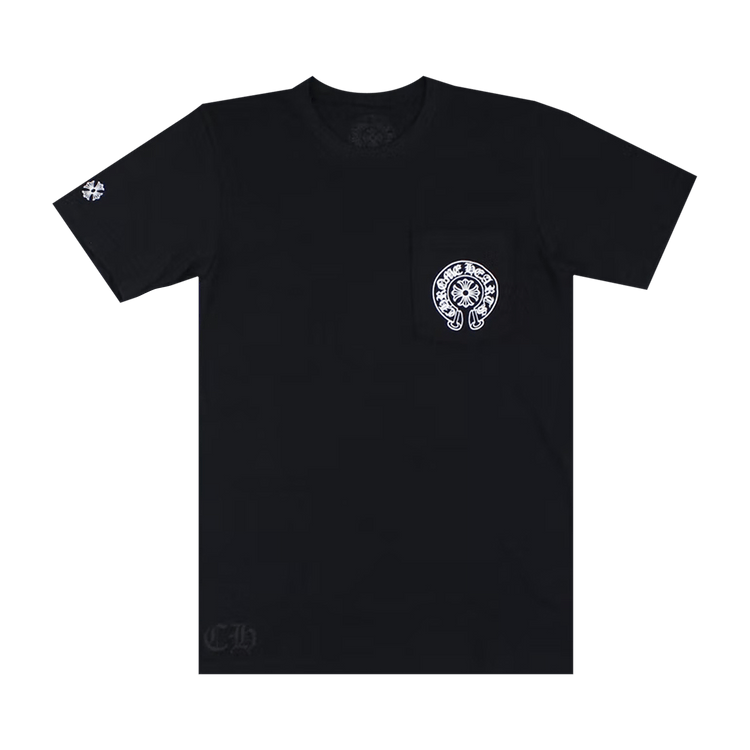 Chrome Hearts Multicolor Horseshoe T-Shirt Black
