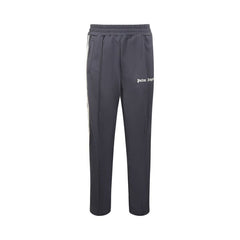 Palm Angels Classic Track Pants Dark Grey/Off White