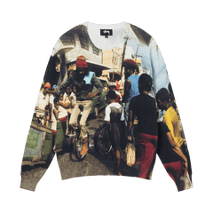 Stussy Peter Tosh Print Sweater Multicolor