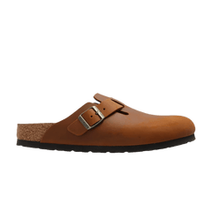 Birkenstock Wmns Boston Oiled Leather 'Cognac'