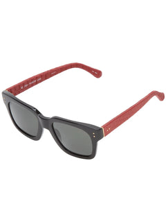 squared bi-colour sunglasses