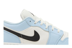 Jordan 1 Low Ice Blue Black GS