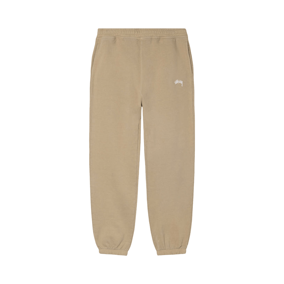 Stussy Overdyed Stock Logo Pant Khaki