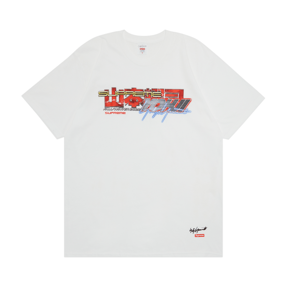 Supreme x Yohji Yamamoto x TEKKEN T-Shirt White