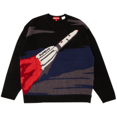 Supreme Rocket Sweater Black