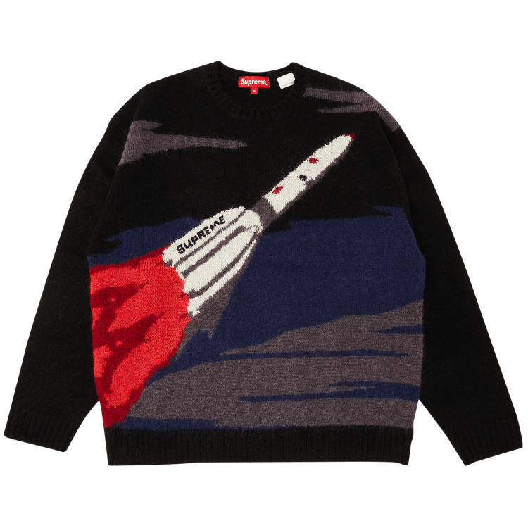 Supreme Rocket Sweater Black