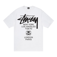 Stussy World Tour T-Shirt White